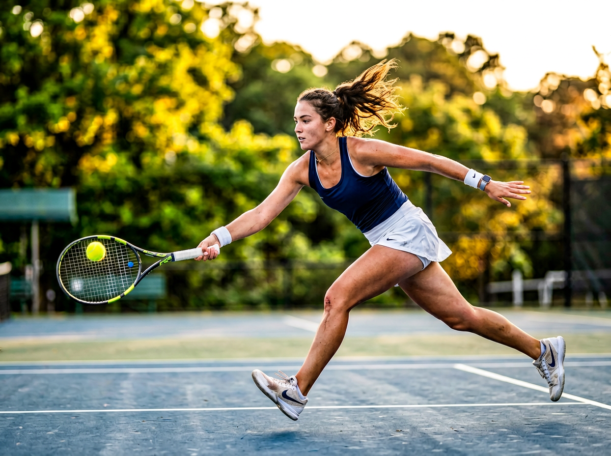 Player training on court